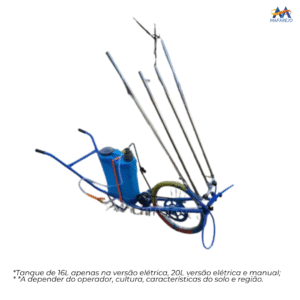 Carriola Pulverizadora com Barra CPM 100 e CPME 101